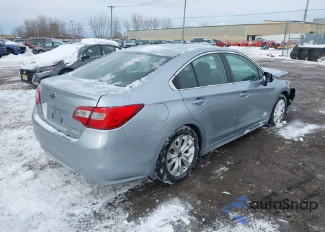 2015 Subaru Legacy 2.5I Premium из США, поврежденный, VIN 4S3BNAC67F3031723